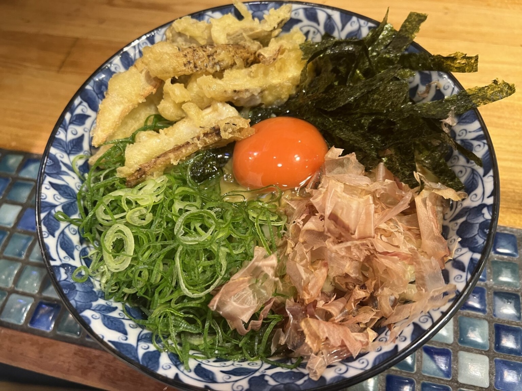 土ごぼう天ころうどん
